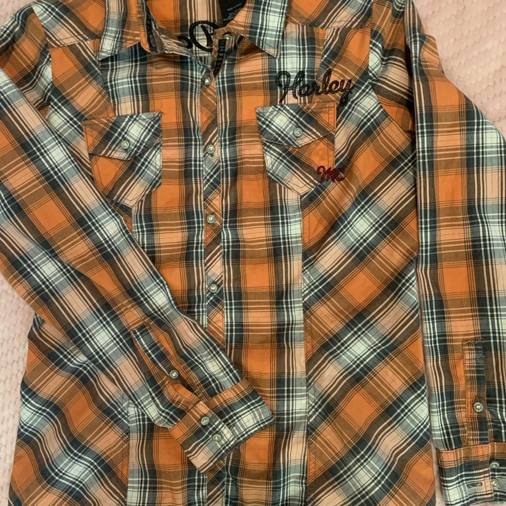 Harley Davidson western shirt